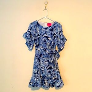 Beautiful Lilly Pulitzer Wrap Dress, size 8